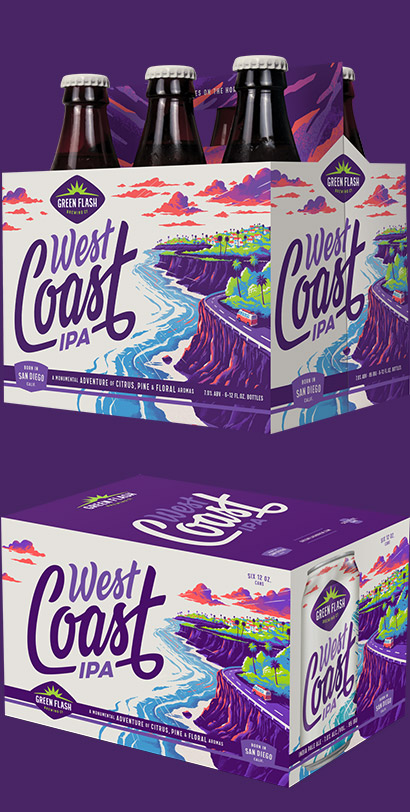West Coast IPA | San Diego Beer style defined by Green Flash